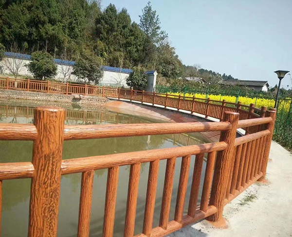 仿樹皮護欄