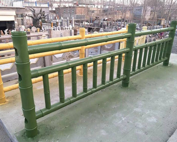 仿竹護欄